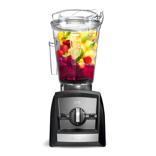 Vitamix A2500 Ascent Series Smart Blender, Professional-Grade, 64 oz. Low-Profile Container, Black (Renewed)