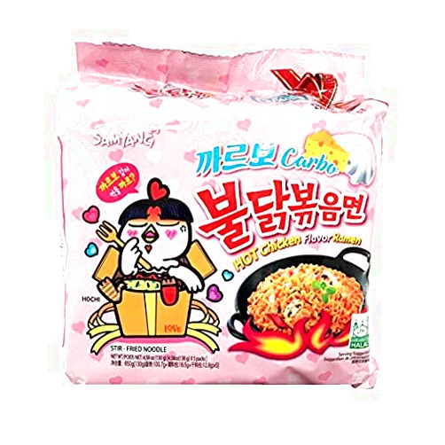 Samyang Bulldark Spicy Chicken Roasted Noodles (Carbo 5 Pk)