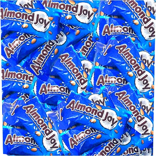 Almond Joy Bars, Milk Chocolate Coconut Filled Snack Size Treats, 3 Pounds