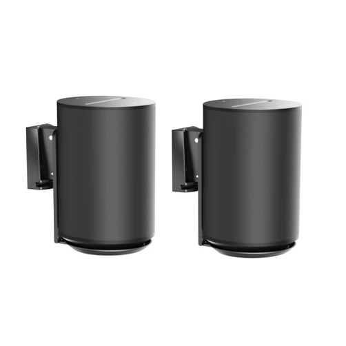 ynVISION.DESIGN Adjustable Wall Mount Compatible with Sonos ERA 100 Speaker - Black 2 Pack (Black, 1 Box of 2 Mounts)