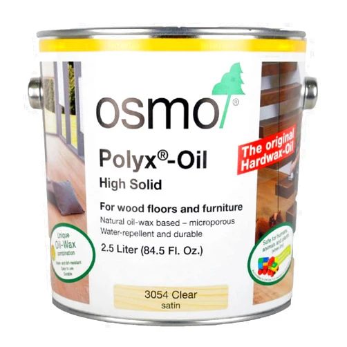 Got Wood Osmo Polyx-Oil - 3054 Clear Satin - 2.5 Liter