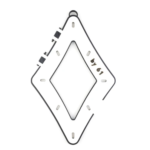 Southern Rec Supply Outsville Accu Rack Carry Case Hard Template Sheet Holder/Carrier 9 Ball (White)