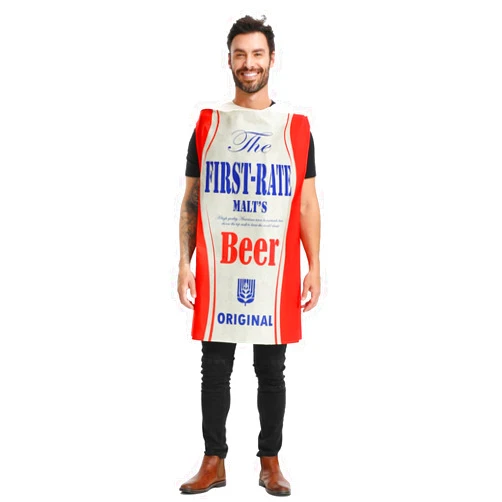 Seasons Beer Can Costume for Men, Funny Costumes for Halloween Costume Adult One Size