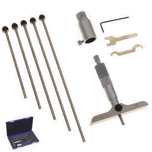 Anytime Tools Premium Depth Micrometer 0-6