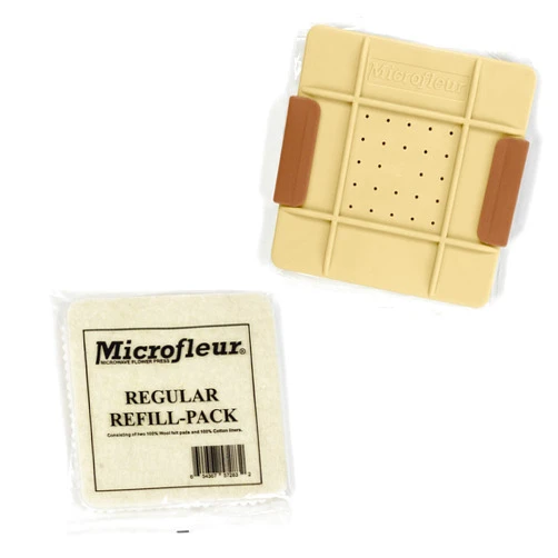 Microfleur Regular Microwave Flower Press and Regular Refill Pack