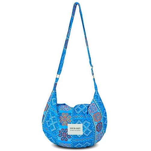 Your Cozy Women's Sling Crossbody Bags Large Shoulder Shopping Hobo Bag Handbag Top Zip Bags Handmade Messenger Bag