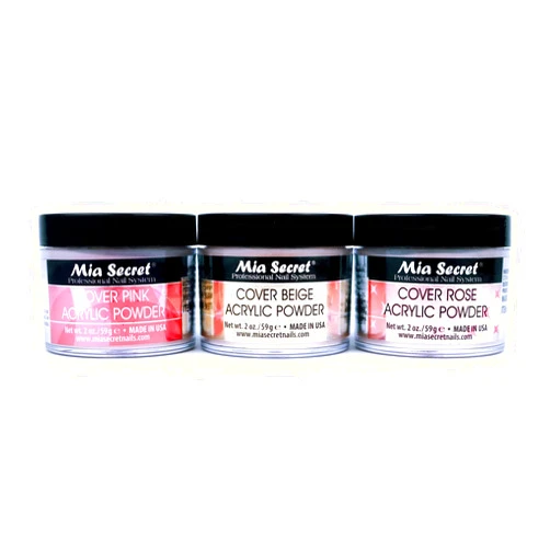 Mia Secret Cover Powder Set - Rose - Pink - Beige