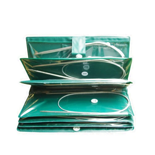 SWEEGICC 11sizes 48 inch(120cm) Stainless Steel Circular Knitting Needles in case 1.5mm-5mm