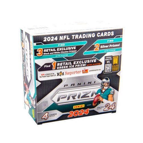 Panini 2024 Panini PRIZM NFL Football Trading Cards 24-Count Retail Box