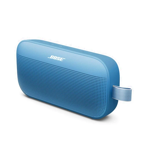 Bose New SoundLink Flex Portable Bluetooth Speaker (2nd Gen), Portable Outdoor Speaker with Hi-Fi Audio, Up to 12 Hours Battery Life, Waterproof and Dustproof, Blue Dusk