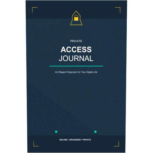 By Morgan Press (Author) Private Access Journal: Password Organizer with Alphabetical Tabs | Internet Login Book for Tracking Usernames and Passwords | 140+ Pages A5