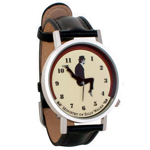 The Unemployed Philosophers Guild Monty Python Ministry of Silly Walks Unisex Analog Watch