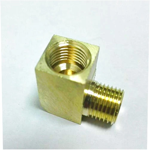 DYNAPEX Metric Fitting M10 M10X1 M10X1.0 Male & Female Gauge Adapter 90 Degree Elbow