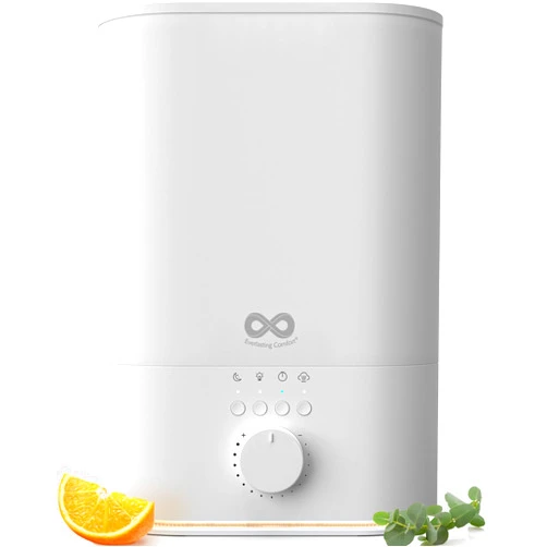 Everlasting Comfort Upgraded Quiet Humidifier Large Room – Extended Run Time, Top Fill Humidifiers for Bedroom, Easy to Clean, Aromatherapy Compatible by Everlasting Comfort