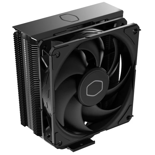 Cooler Master Hyper 212 Black CPU Air Cooler, SickleFlow 120 Edge PWM Fan, Aluminum Top Cover, 4 Copper Heat Pipes, 152mm Tall, AMD Ryzen AM5|AM4, Intel LGA 1851|1700|1200 Brackets
