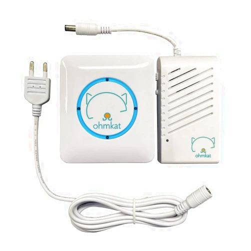 OhmKat Water Wrangler - Wireless Water Leak Sensor and Alarm with OhmKat Wireless Chime Integration