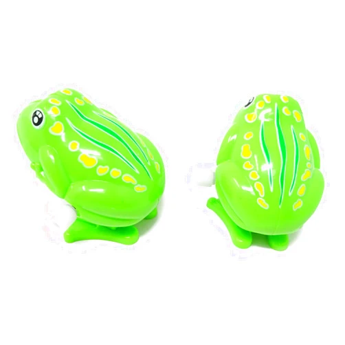 Honbay 2PCS Cute Nostalgic Jumping Frog Toys with Clockwork