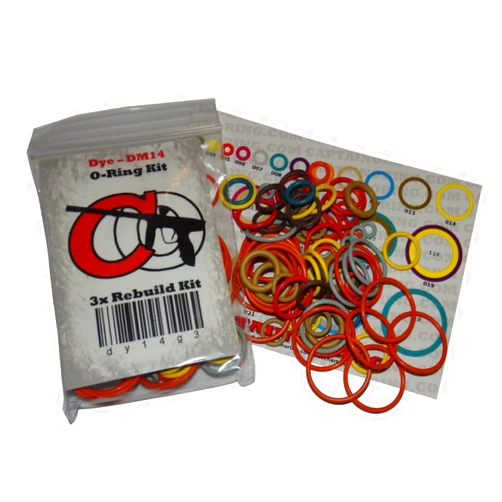 Captain O-Ring Proto PMR - Color Coded 3X Oring Rebuild Kit