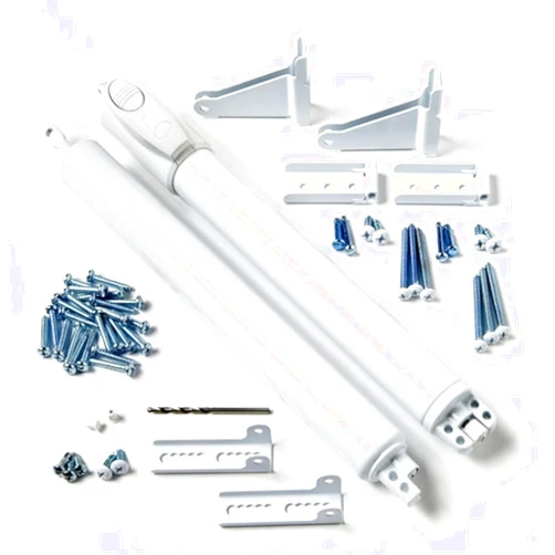 Andersen Windows Andersen Storm Door Top and Bottom Closer Kit in White Color