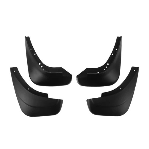 X AUTOHAUX 1set Front and Rear Mud Flaps Splash Guards Mud Guards for Suzuki SX4 2007-2013 W/Mount Accessories