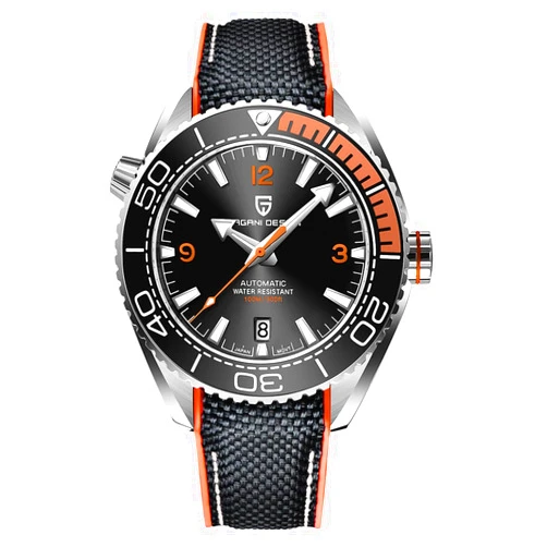 PAGRNE DESIGN Pagani Design Men's Automatic Watch PD-1679 Ceramic Bezel Waterproof 100M Mechanical Watch Sapphire Glass Luminous Men's Watch