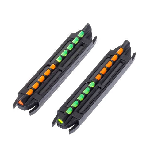 HIVIZ unisex adult Shotgun HIVIZ Sight Systems Magnetic Combo Sight 330 to 355 , Green & Orange, One Size US