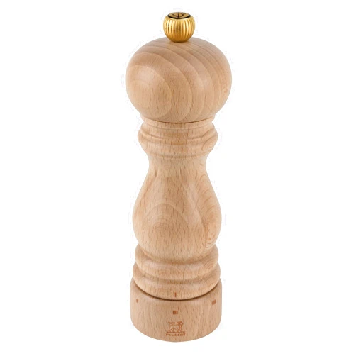 Peugeot - Paris u'Select Manual Pepper Mill - Adjustable Grinder - Beechwood, Natural