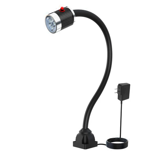 XINYIQI Led Work Light,IP65 Water Proof Flexible Gooseneck Lamp, Led Light gooseneck 900 Lumen for Lathe Milling, Drill Press, Industrial Lighting