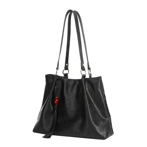 Lachero Fashion Women's Silk Tote Bag Large Capacity Hobo Handbag Classic Ladies Designer Bucket Bags Shoulder Purses