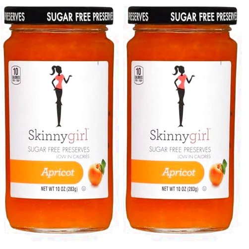 Rusepin Skinnygirl Sugar Free Cocktail Inspired Preserves, Kosher Apricot Mimosa, 10 Ounce (Pack of 2)
