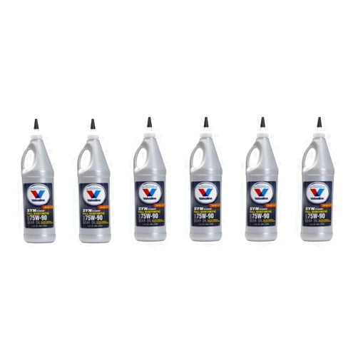 Valvoline 975-12 75W-90 Synthetic Motor Oil - 1 Quart Bottle (6)