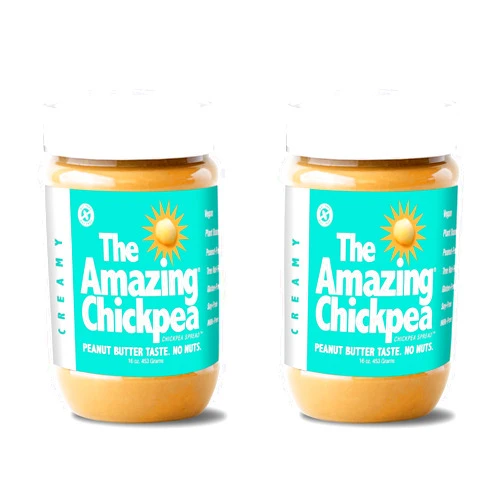 The Amazing Chickpea Creamy Chickpea Butter Spread (16 Oz) - 2PK