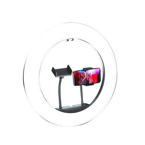 OLYLO Selfie Ring Light for 360 Photo Booth - 2 Phone Stand for 360 Photo Booth Accessories