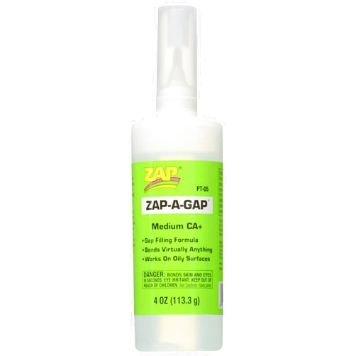 Pacer Technology (Zap) Zap-A-Gap Adhesives, 4 oz