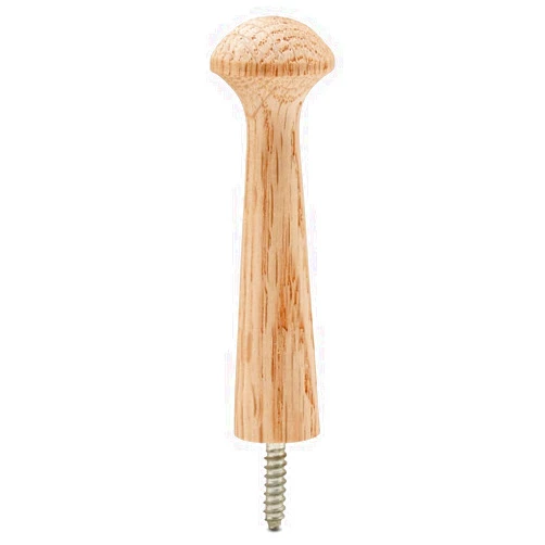 Woodpeckers Oak Wooden Shaker Pegs 3-inch, Pack of 10 Wooden Wall Hooks, Wood Hooks for Hanging Shaker Peg Rail and DIY Coat/Hat/Towel Hook