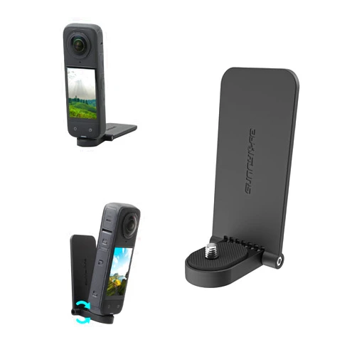 BEHORSE Magnetic Mount Stand for Insta360 X4/X3/X/GO 3/GO 2/DJI Pocket 3, with 1/4 Screw Tabletop Base Holder Bracket Camera Accessories