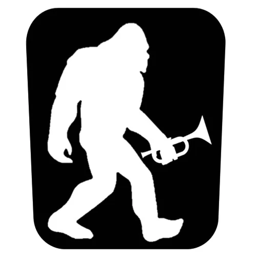 EZ-STIK Bigfoot Trumpet Decal OS 435 6