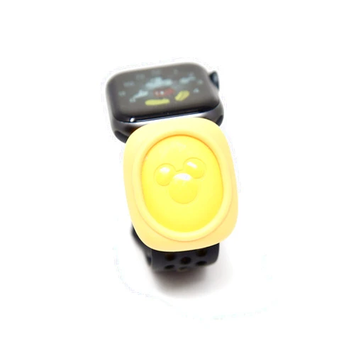 Luke 3DP Watch adapter compatible with Older 2016 Disney Magic Band (Yellow smooth)