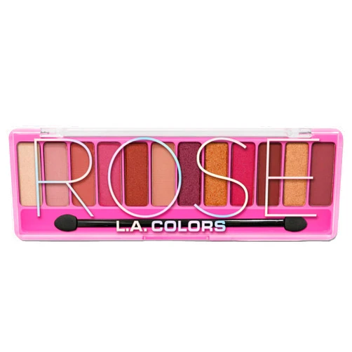 L.A. COLORS Color Vibe Eyeshadow, CES788 Rose CES788TAG