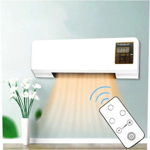 Generic Mini 2 in1 Portable Air Conditioners, Air Conditioner Fan, Mini Wall Mounted Split AC/Heating System, Air Conditioner & Heater, Portable Smart Air Conditioner, with Remote Control for Home Office