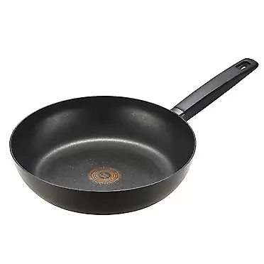 LocknLock Hard & Light Black Cookware Hard Anodized, Aluminum, Nonstick Coating with Ergonomic Bakelite Handle, PFOA Free, Induction Ready, Dishwasher and Oven Safe 12 inch Hard & Light Black Frying Pan