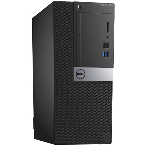 Dell OptiPlex 7040 Mini Tower PC, Intel Quad Core i7-6700 3.40GHz, 16GB DDR4 512GB NVMe M.2 SSD 2TB HDD, AX200 Built-in WiFi 6 Bluetooth 5.2 HDMI Wireless Keyboard & Mouse Windows10 Pro (Renewed)