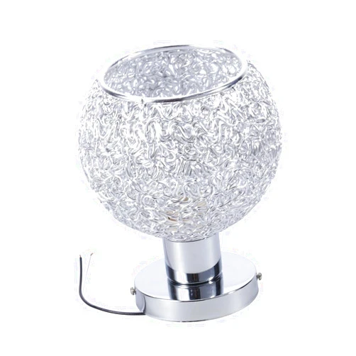 Uonlytech 15CM Modern Creative Aluminum Ceiling Light Fixture for Bedroom Hallway and Closet Elegant Silver Design Bulbs Not Included