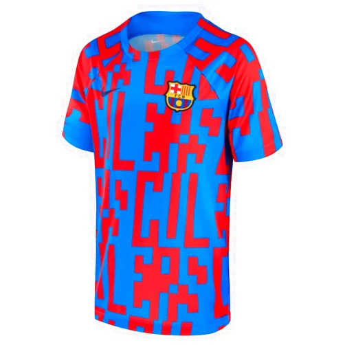 Nike Barcelona 2022/23 Pre-Match Jersey, Youth X-Large Blue
