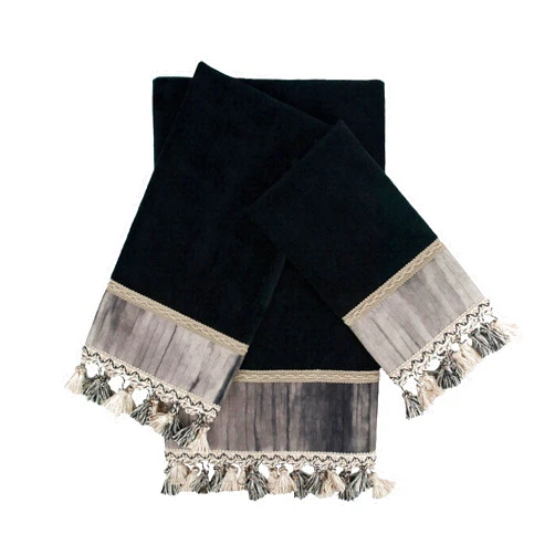 Sherry Kline Ambiance 3-Piece Decorative Embellished Towel Set