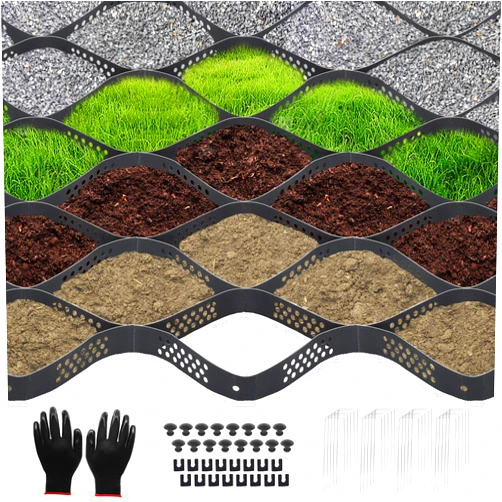 BIOBUBANA Gravel Grid 33ft X 4ft, 2