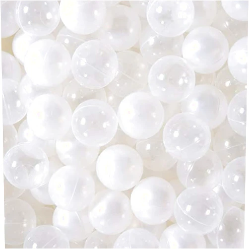 PlayMaty Colorful Pit Balls 2.1-inch Plastic Ocean Ball Crush Proof Stress Balls for Kids Pool Ball Playhouse Ball Pit Accessories
