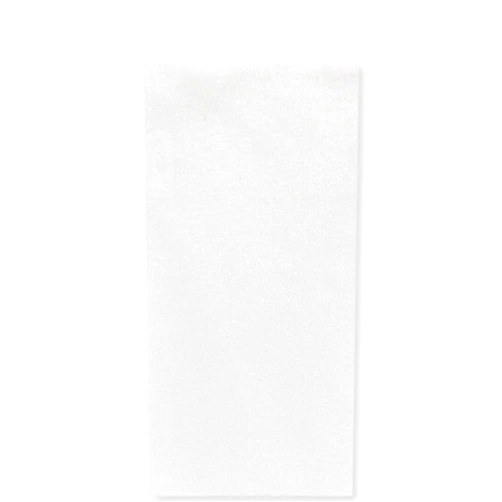 Vietri Papersoft Napkins Bianco Solid Guest Towels, 50-Pack Spunlace Table/Bathroom Hand Towels