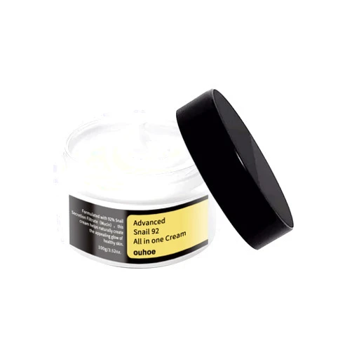 Gcdat Snail Repair Cream, Face Moisturizer with Snail Mucin Extract, All in One Snail Repair Cream, Recovery Cream, Daily Repair Face Gel Cream for Dry Skin, Sensitive Skin
