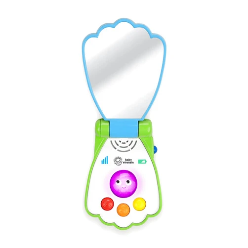 Baby Einstein Ocean Explorers Shell Phone Musical Toy Telephone, Ages 6 Months and up